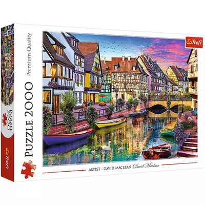 Colmar, Franciaország 2000db-os puzzle - Trefl
