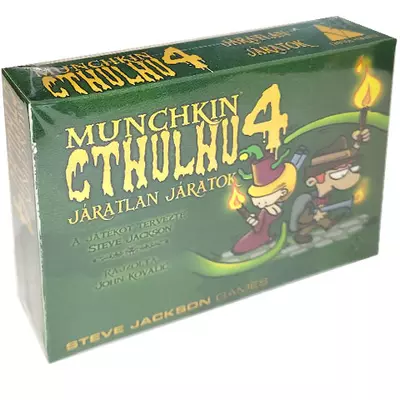 Munchkin Cthulhu 3 - Járatlan járatok társasjáték kiegészítő