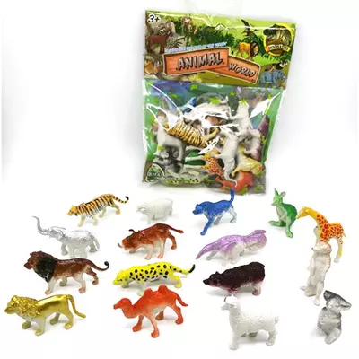 Szafari állatfigura csomag
