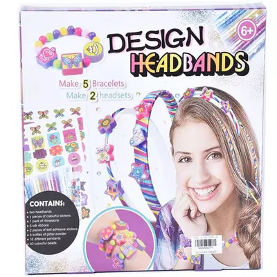 Design Headbands: Hajpánt, nyaklánc és karkötő készítő szett