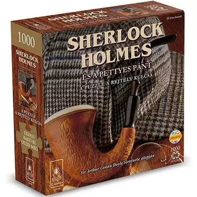 Sherlock Holmes és a pettyes pánt puzzle rejtéllyel 1000db