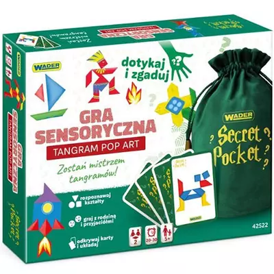 Play & Fun: Secret Pocket - Titkos zseb tangram társasjáték