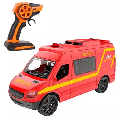 RC Rescue távirányítós tűzoltóautó 2,4GHz 1/12