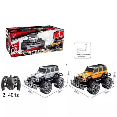 Távirányítós off-road terepjáró kétféle változatban 2,4GHz 1/14