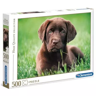 Clementoni: Chocolate puppy 500db-os puzzle - High Quality Collection