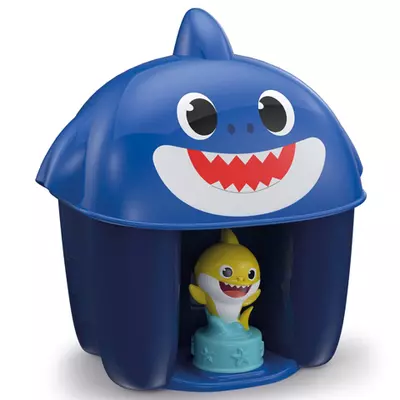 Baby Shark építőkocka szett figurával többféle változatban - Clementoni