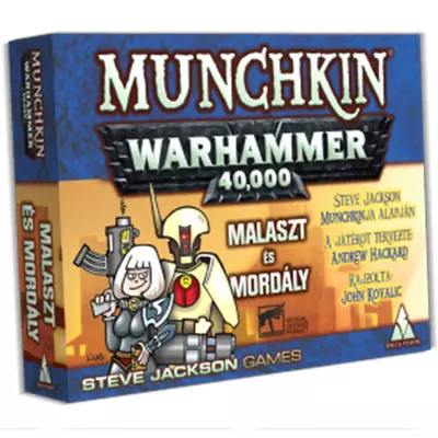 Munchkin Warhammer 40.000 Malaszt és Mordály társasjáték kiegészítő