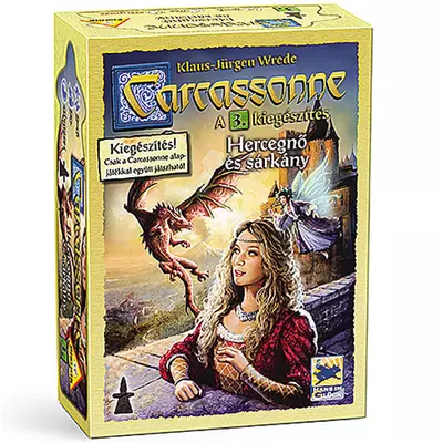 Carcassone: Hercegnő és sárkány társasjáték kiegészítő - Piatnik