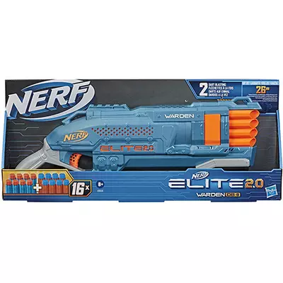 Nerf Elite 2.0 Warden DB-8 szivacslövő játék fegyver 16 lőszerrel - Hasbro