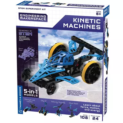 Kinetic Machines tudományos építőjáték