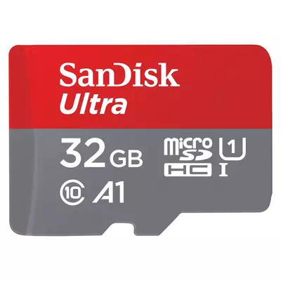 Sandisk microSD Ultra® android kártya 32GB 120MB/s  A1 Class 10 UHS-I (186503)