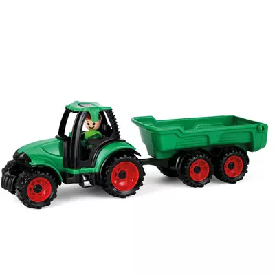 LENA: Truckies traktor utánfutóval és figurával 36cm