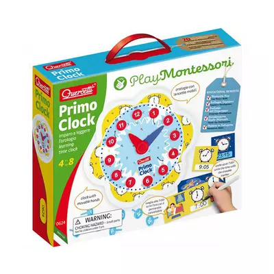 Quercetti: Montessori Primo Clock oktató játék