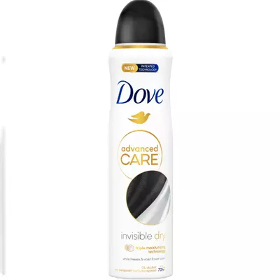Dove Invisible Dry spray dezodor 150ml