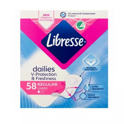 Libresse Daily Fresh tisztasági betét 58db