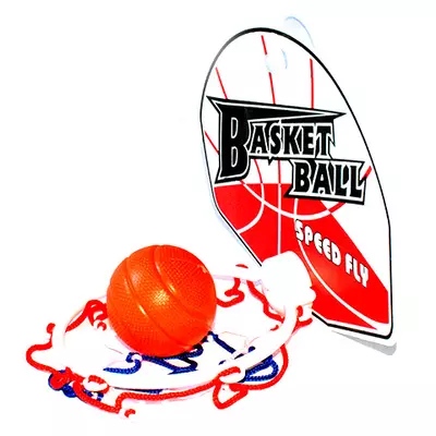 Asztali tapadókorongos kosárlabda palánk szett labdával