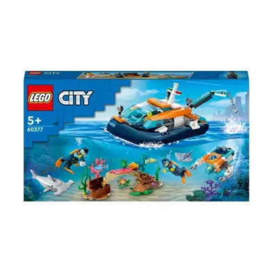 LEGO® City: Felfedező búvárhajó (60377)