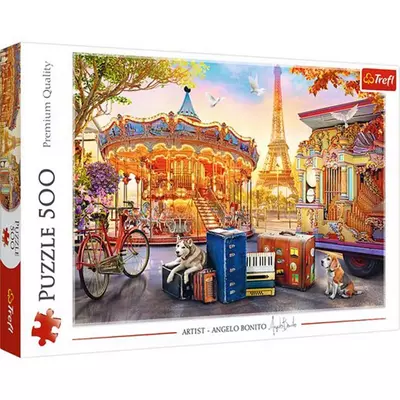 Kirándulás Párizsban 500db-os puzzle - Trefl