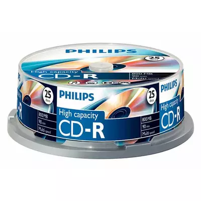 Philips CD-R 80CBx25 hengeres