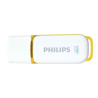 Philips Pendrive USB 3.0 128GB Snow Edition fehér-sárga