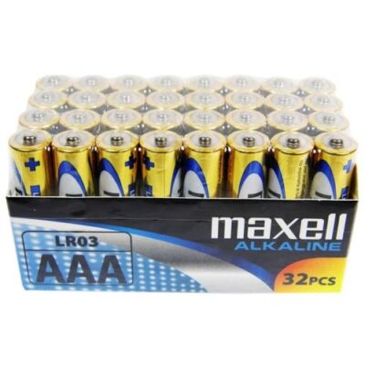 Maxell LR03x32 alkáli elem mini