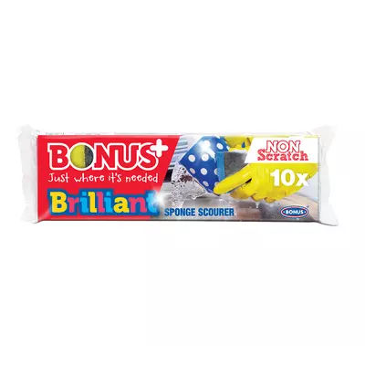 Bonus Brilliant Premium mosogató szivacs 10db