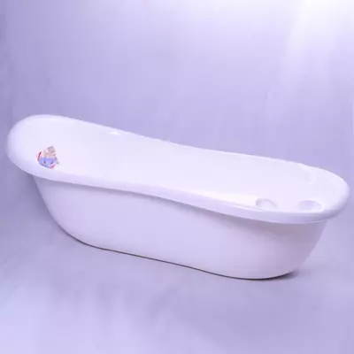 Gyerek műanyag fürdető fürdőkád 100*48*24 cm - többféle színben
