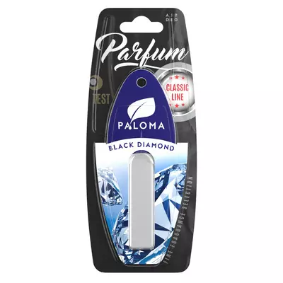 Paloma autó illatosító parfüm fiolás 5 ml - Black Diamond