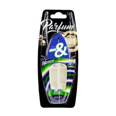 Paloma duó autó illatosító parfüm fiolás 2*2,5 ml - Romeo&Juliet (P07806)