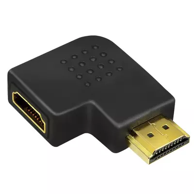 Logilink HDMI Adapter, AM to AF in 90 degree flat angled