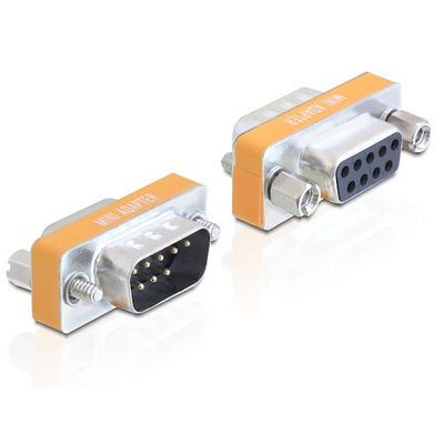 Delock Adapter Null Modem Sub-D 9 pin apa / anya