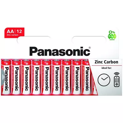 Panasonic ceruza elem AA zinc 12db