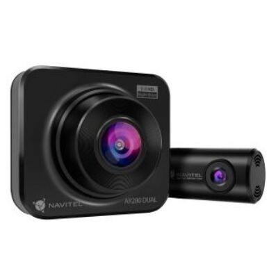 Navitel R250 Autós Dual menetrögzíto kamera Full HD, fekete