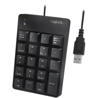 Logilink USB Keypad, 19 Keys, LogiLink