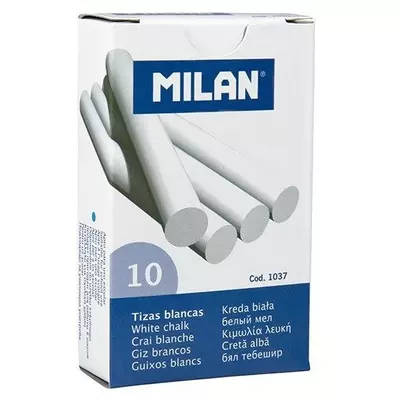 Milan fehér kréta 10 db-os kiszerelésben
