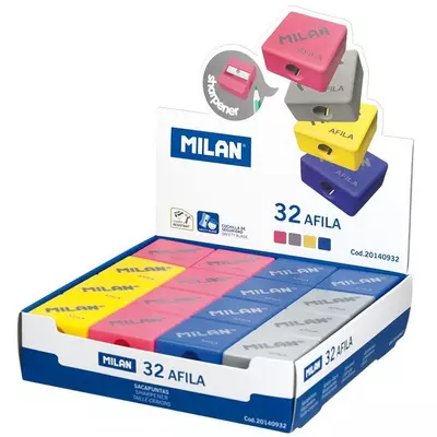 Milan Alfila 1 lyukú műanyag hegyező többféle változatban 20140932