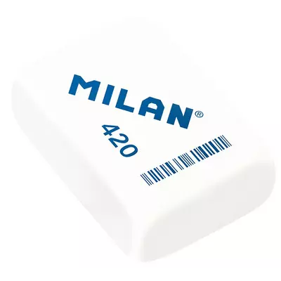 Milan fehér színű radír CMM420