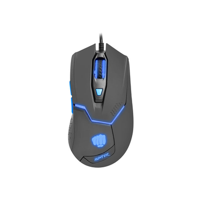 Fury Hunter 2.0 gamer optikai egér, 6400DPI, háttérvilágítással