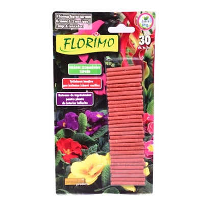 Florimo virágos szobanövény táprúd 30db