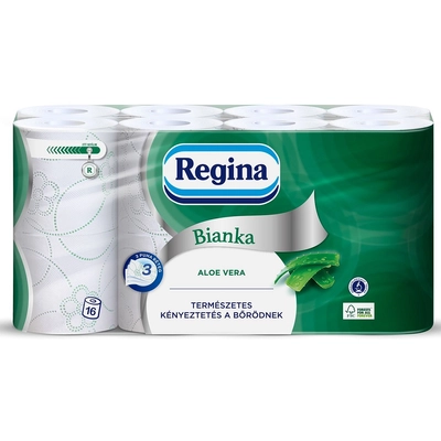 Regina WC papír Aloe Vera 16 tekercs 3 rétegű