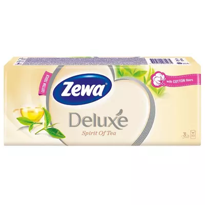 Zewa deluxe papírzsebkendő parfüm 10x10db