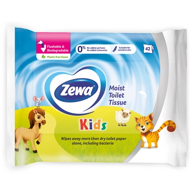 Zewa nedves WC papír Kids 42db