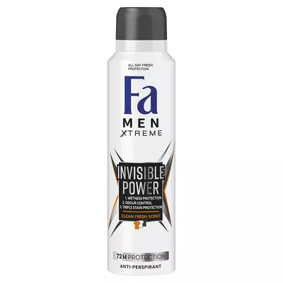 Fa Xtreme Invisible Power izzadásgátló deospray 150ml spray dezodor