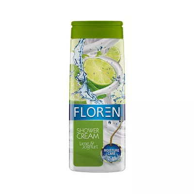 Floren Lime&amp;Yoghurt tusfürdő 300ml