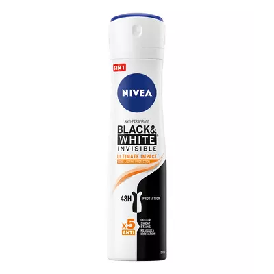 Nivea Black&White Ultimate Impact spray dezodor 150ml