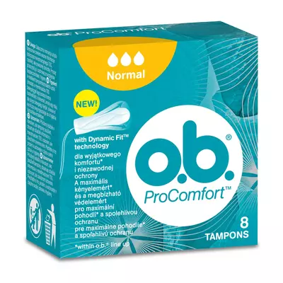 OB 8 normal procomfort blossom tampon