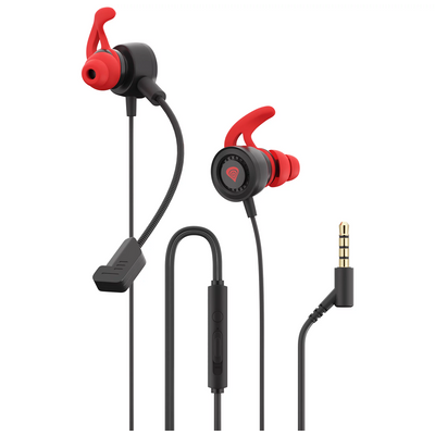 Genesis Oxygen 200 Gamer mikrofonos fülhallgató, fekete-piros