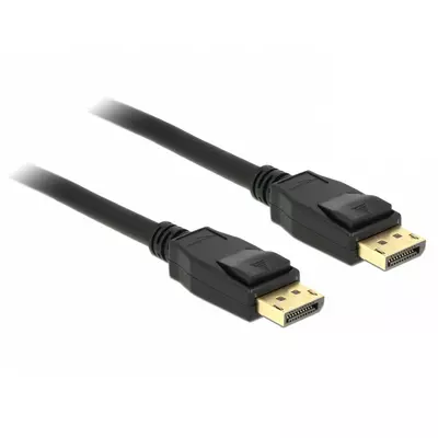 Delock Kábel Displayport 1.2 dugó > Displayport dugó 4K 60 Hz 1,5 m