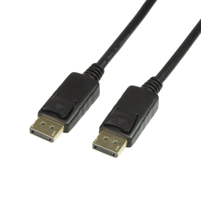 LogiLink DisplayPort 1.2 connection cable, 4K2K/60Hz, 7.5m