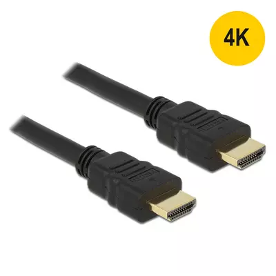 Delock nagy sebességű HDMI-kábel típusú Ethernet  HDMI A dugós > HDMI A dugós 4K 1,5 m